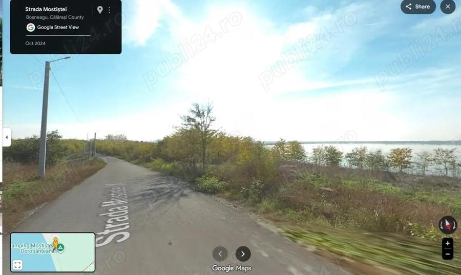 Teren pe malul Lacului Mostistea la 80 km de Bucuresti sau schimb variante Bucuresti- Ilfov - 6