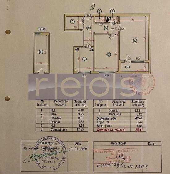 Apartament cu 2 camere decomandat, mobilat în Nicolae Grigorescu