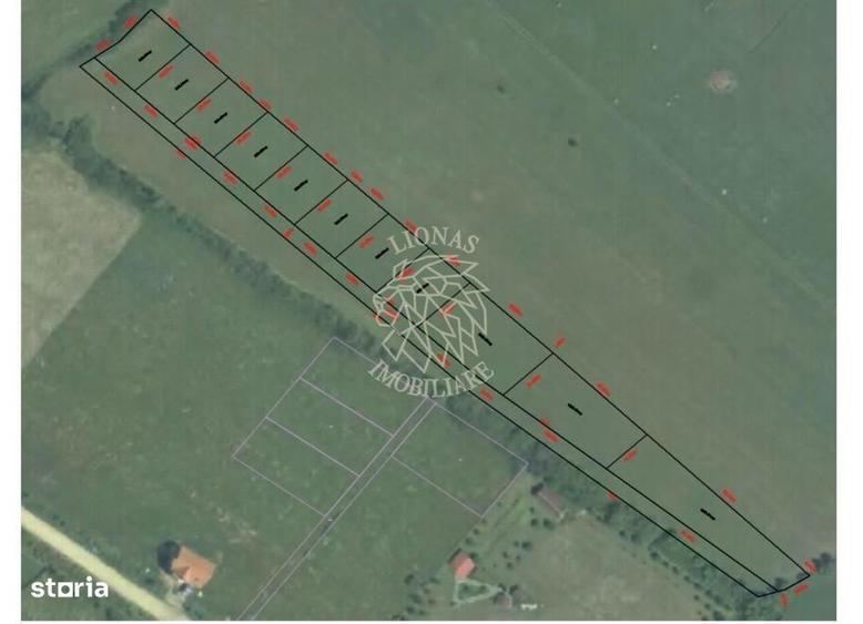 Parcele teren intravilan 500-1230 mp cu utilitati-ZonaAerodrom - 1