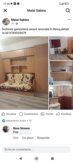 Garsonieră decomandată în Exterior Vest