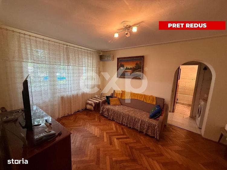 Apartament cu 2 camere semidecomandat în Ultracentral
