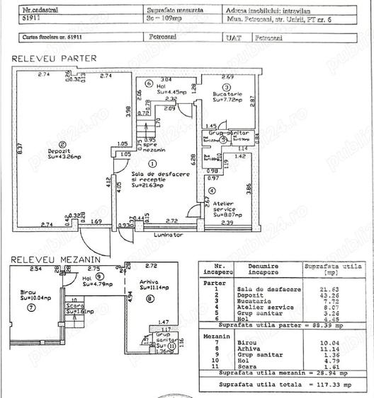 Spațiu comercial, de 117 mp, în Petros