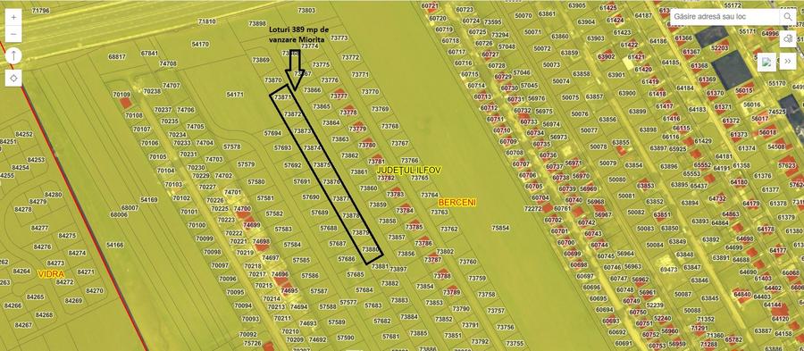 VÂND 10 LOTURI DE TEREN INTRAVILAN ÎN BERCENI - STR. MIORIȚA - Comuna Berceni - 3