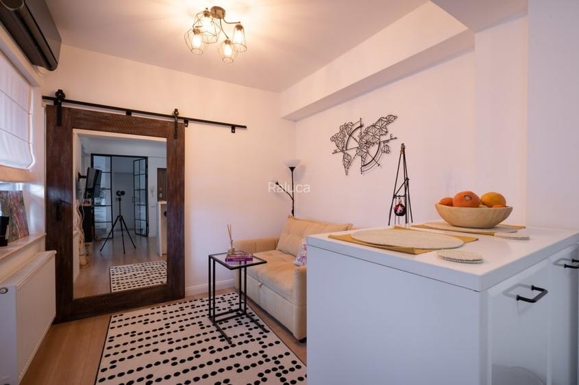 Studio 2 camere modern – zona Expoziției; 600€/lună Direct de la proprietar