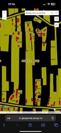Teren intravilan Bradu 6600 mp - 1