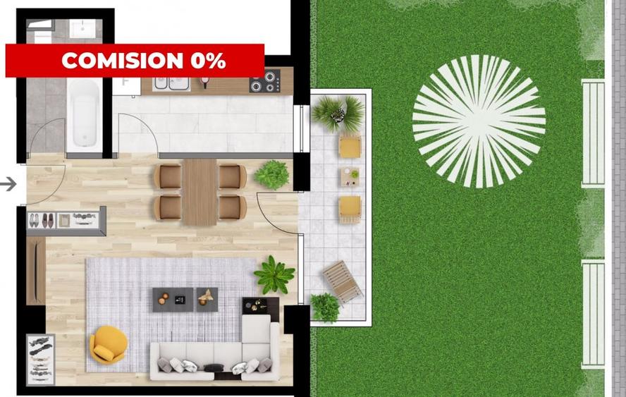 Apartament cu 1 camera, Zona Iulius, Intre Lacuri - 2