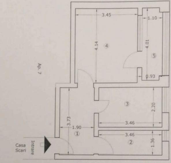 Garsoniera moderna de inchiriatStr. Soarelui | Loc de parcare inclus - 10