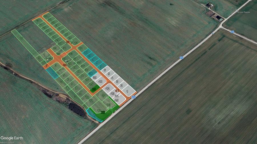 Loturi 1000 mp Frumușani–natură, zona cu pădure si lac, deschidere drum județean - 5