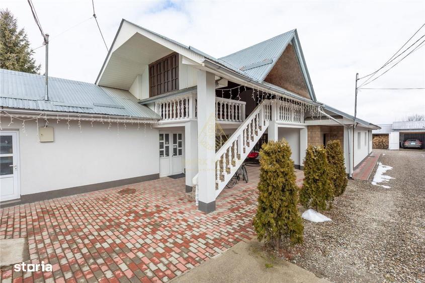Casa P+M, teren 1500 mp + Afacere de Vanzare, com. Blagesti - 2