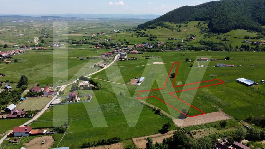 Teren cu peisaj spectaculos in Gura Raului – munte, aer curat, libertate - 3