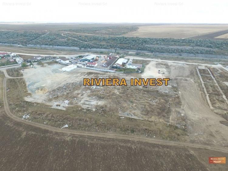 Cumpana teren de inchiriat  cu platforma betonata - 5