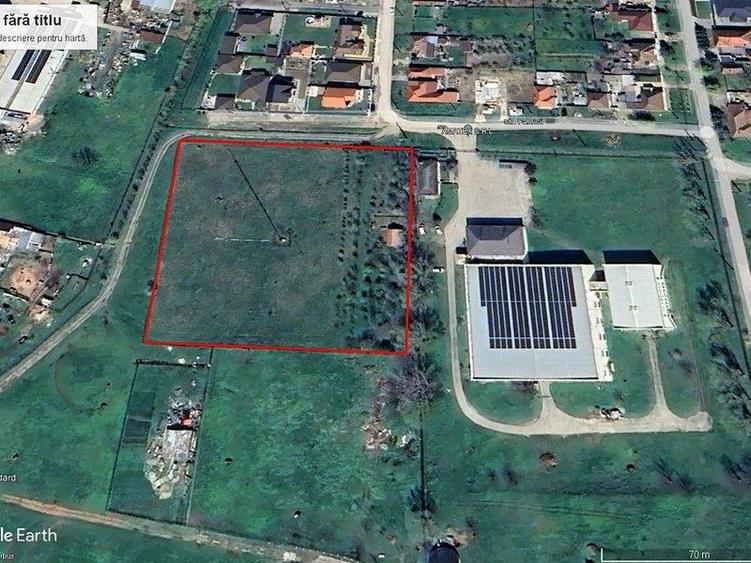 Teren intravilan 10.000mp cu utilitati, imprejmuit, Loc. Sanleani langa Amatex - 3