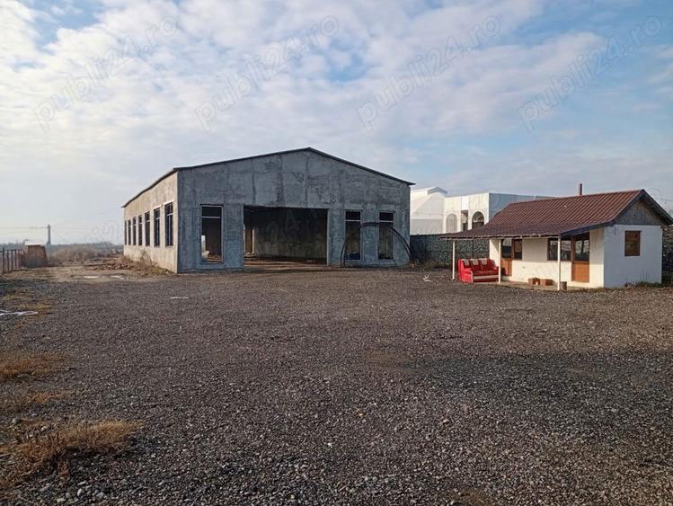 Hala 520mp pe un teren de 4800 mp la ie?ire din Filia?i loc Racari de inchiriat - 4