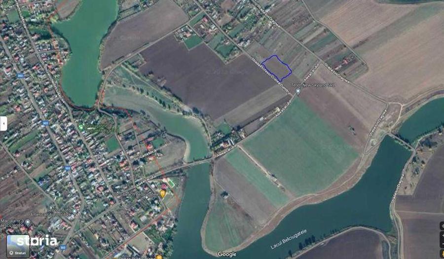 Teren de 2903 mp, în Belciugatele