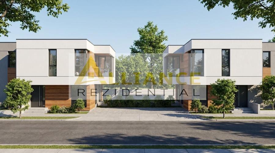 Duplex cu 4 camere decomandat cu Canalizare în Central