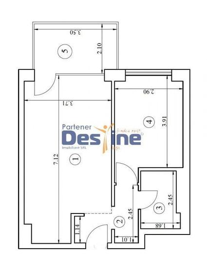Silk District Apartament 2 camere 51 mp mobila utilat modern parcare b - 7