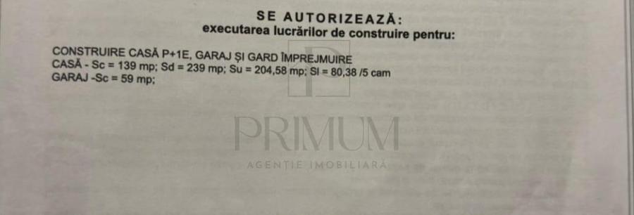 GHIRODA | TEREN CASA INDIVIDUALA P+1E - GARAJ | TOATE UTILITATILE | PROIECT AUTO - 3