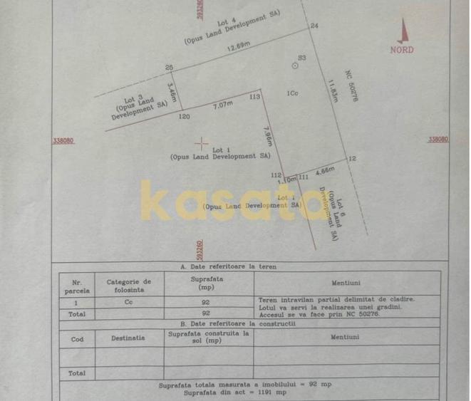Ilfov 2 camere Cosmopolis parter 46mp utili 92mp curte - 7