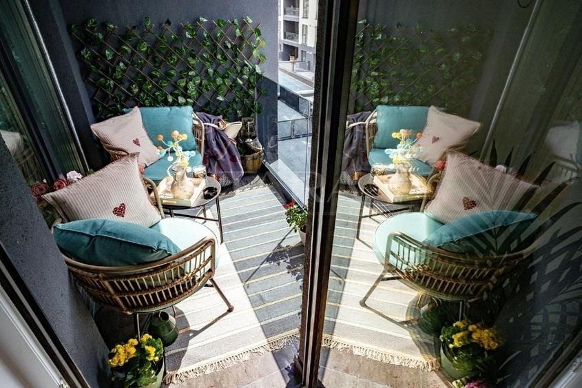 Apartament elegant cu 2 camere, etaj intermediar. - 8