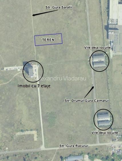 Teren intravilan Theodor Pallady - Drumul Gura Calmatui