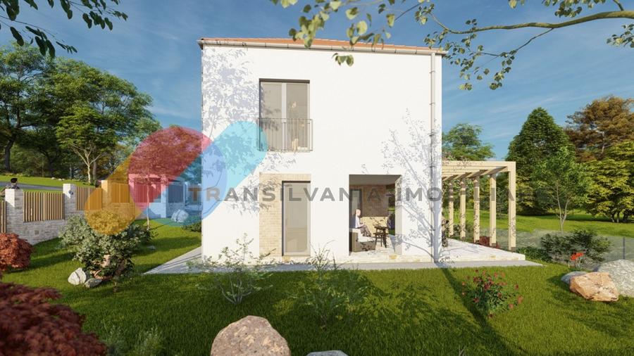 Teren autorizat Duplex- 1000 mp - proiect aprobat P+E - 9