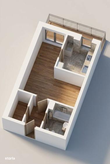 BLOC NOU! 1680E/MP SEMFINISAT TVA INCLUS! zona Terra! - 1