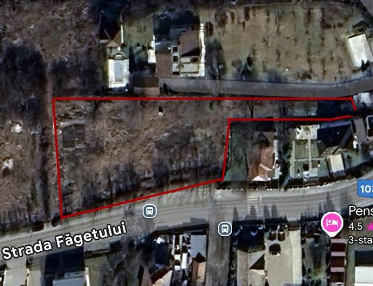 Teren Faget cu autorizatie construire - 1
