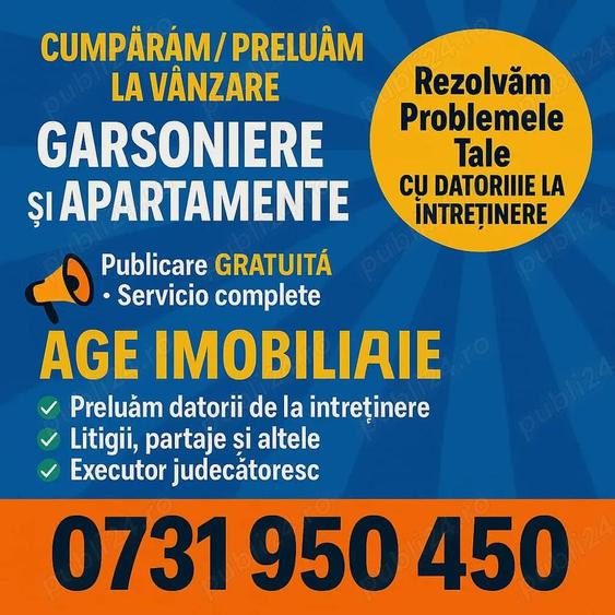 VANZARE GARSONIERA DECOMANDATA Tatara?i Eternitate 25 m Baie + bucatarie Balcon inchi - 4