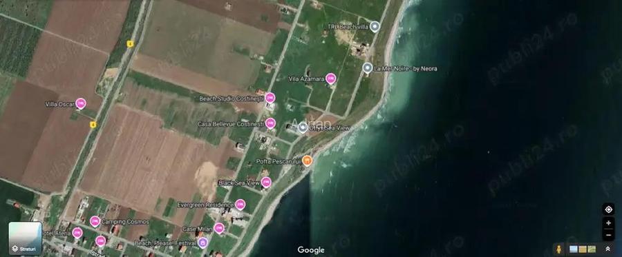 Teren intravilan Statiunea Costinesti zona Epava