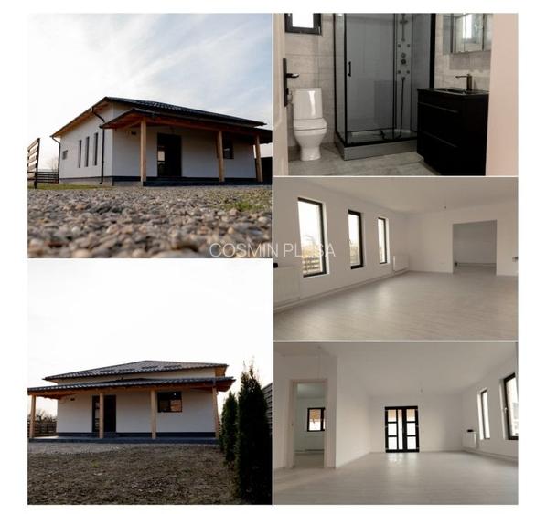 Casa noua, Piscani-Negreni, teren 550mp, finisaje moderne