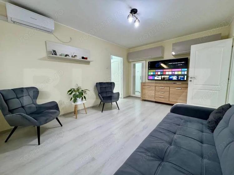 Apartament 2 camere, renovat ?i mobilat, etaj 2 zona Rogerius - 1