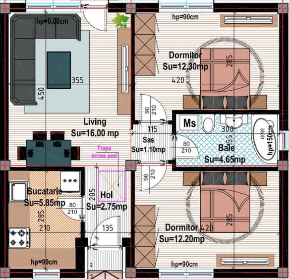 Case individuale cu teren - 1