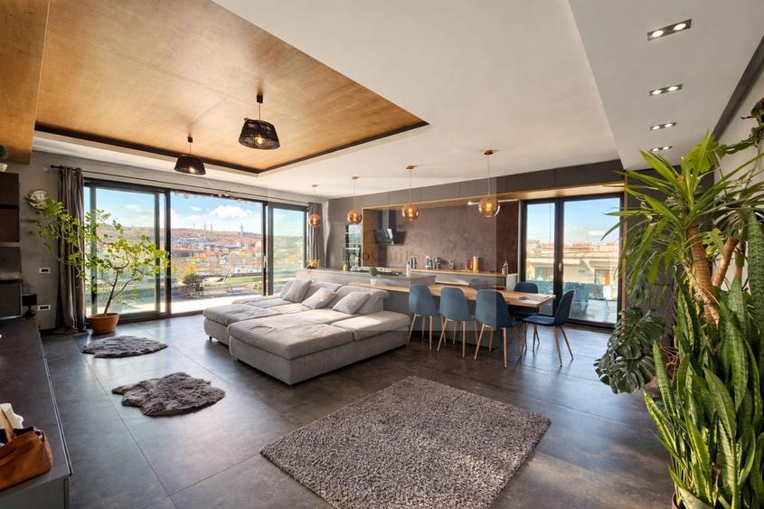 Penthouse 120 mp Borhanci | View panoramic | 2 parcări - 1