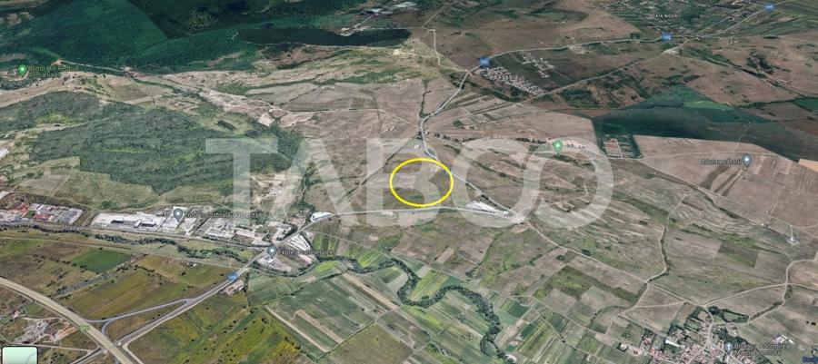 Teren intravilan de vanzare 5.986 mp Selimbar Sibiu - 2