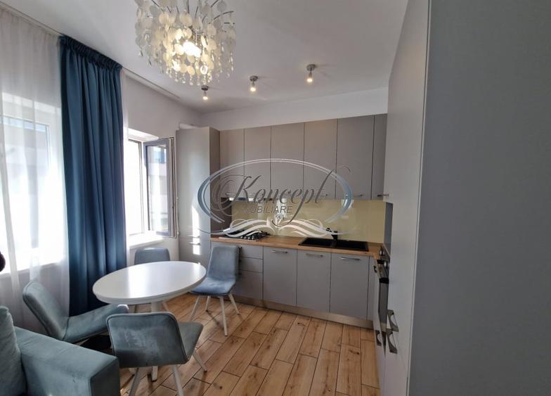 Apartament cu 3 camere semidecomandat, mobilat în Dâmbul Rotund