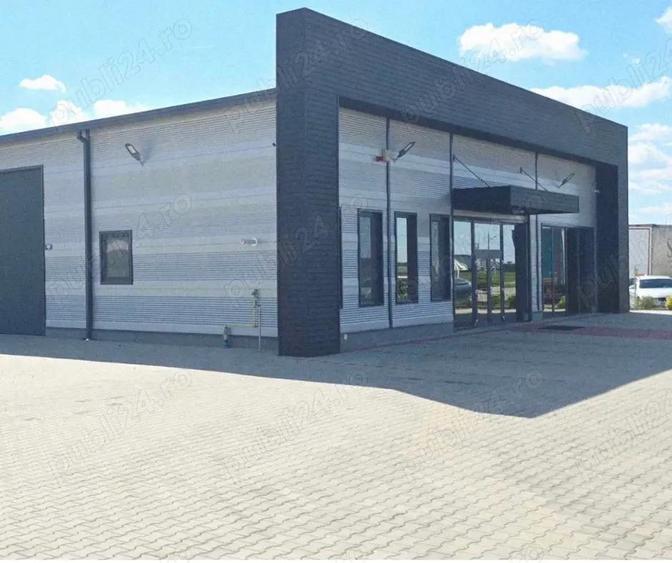 Teren cu hala noua de vanzare, parc logistic Salonta Bihor - 9