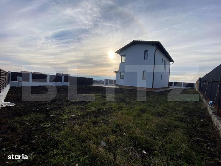 Casa moderna si luminoasa, cu spatii vitrate generoase, 610mp teren, 1 - 3