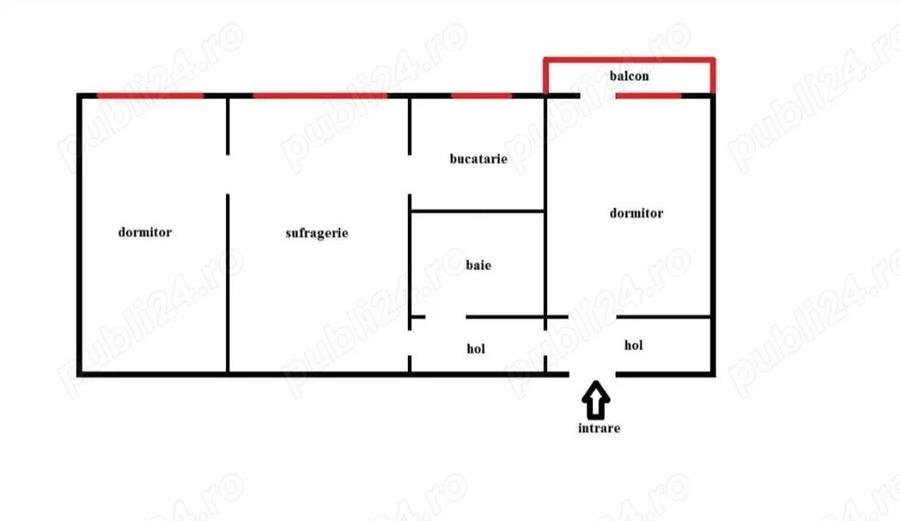 Tudor Center Ap 3 camere, Etaj 2! - 1