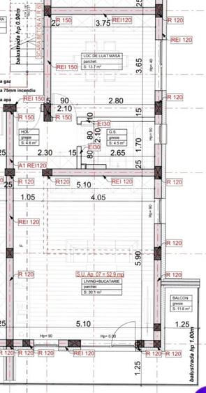 Apartament 2 camere,53 mp utili, balcon 5,50 mp, zona Esso Apartament 2 camere,53 mp utili, balcon 5,50 mp, zona Esso
