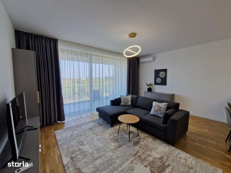 Baneasa - Jandarmeriei, Ivy Residence, ap. 2 cam mobilat, nou - 3