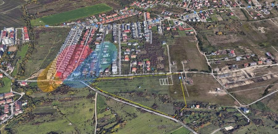 Teren 540 mp, cu PUZ Finalizat, zona R.Ladea - Borhanci - 1