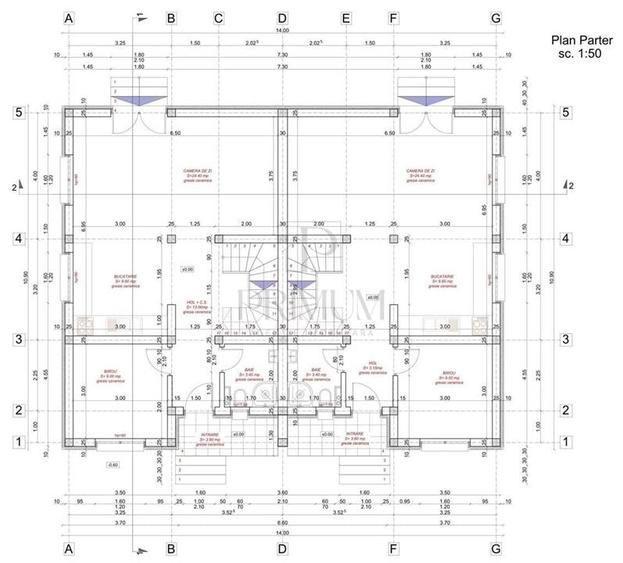Duplex personalizare interioara - dormitor la parter - 2