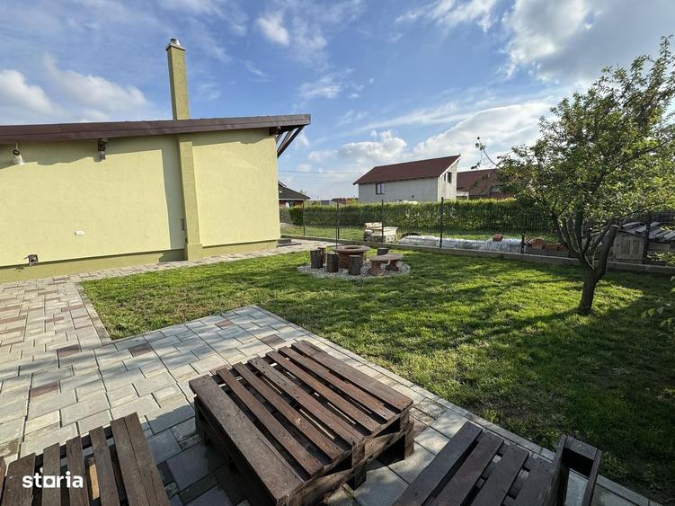 Casa noua la cheie 3 camere + teren , zona intrare Vetis - 5