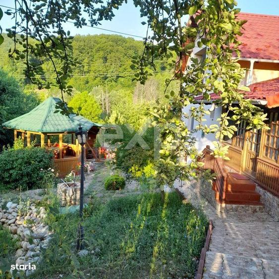 Casa la tara complet mobilata, 5.500 mp teren Toplita, Malureni, A - 12