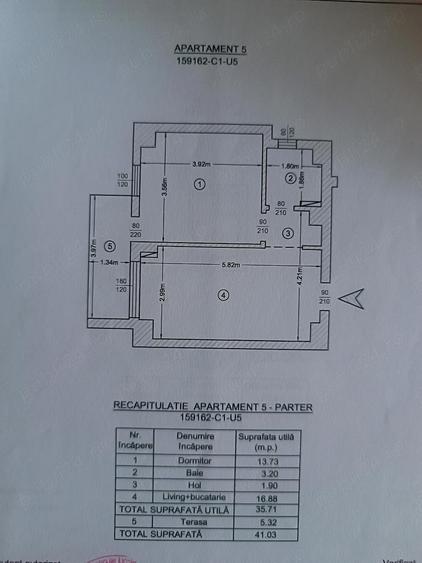 Persoana fizica vand apartament 2 camera, zona Pacurari - 8