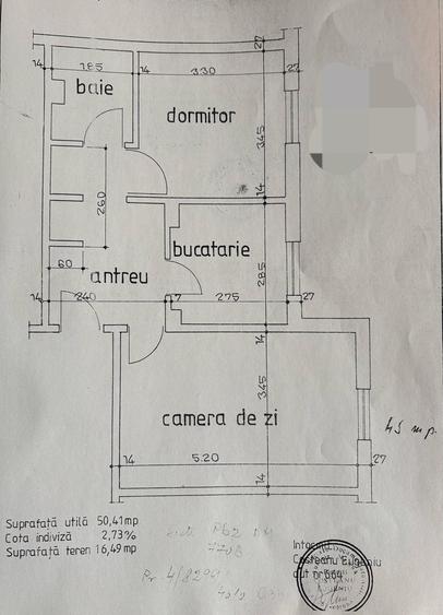 Enachita Vacarescu ,se vinde la parter apartament decomandat 2 camere pret 60000 - 1