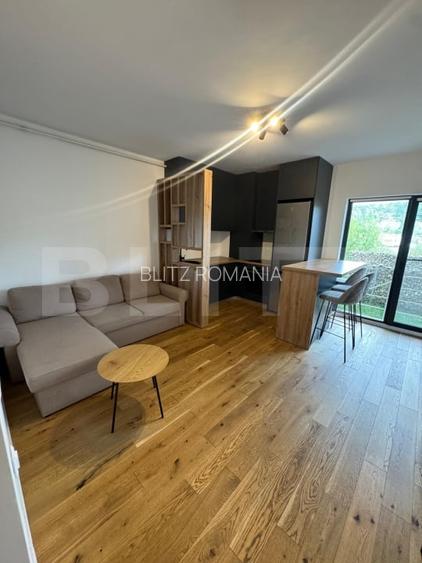 Apartament la cheie, 2 camere cu gradina 29mp, garaj subteran, zona Somesului Apartament la cheie, 2 camere cu gradina 29mp, garaj subteran, zona Somesului