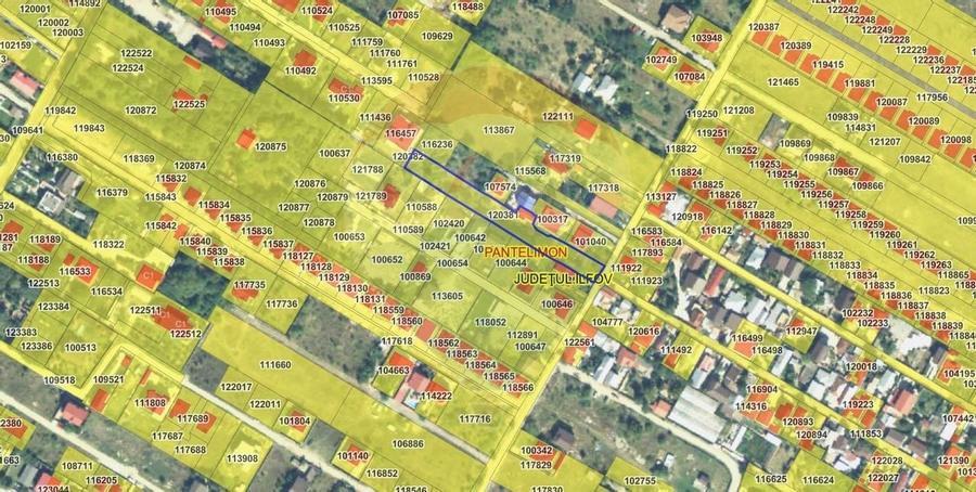 Teren intravilan 2000 mp de Vanzare Pantelimon - Rascoalei - 2
