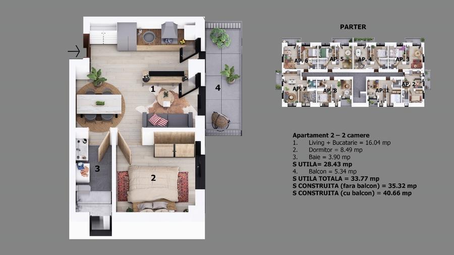 Proiect Nichita Stanescu / Ion Creanga | Canalizare | Parcare | Comision 0% - 5