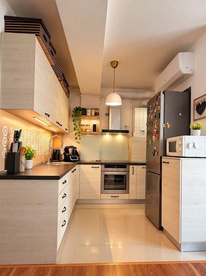 Apartament cu 3 camere decomandat, mobilat în Braytim